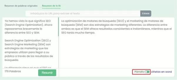 3 desglosar visualmente resumidordetextos