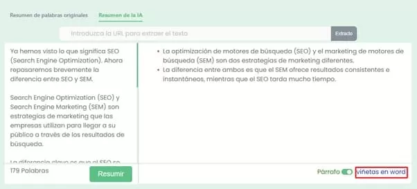 4 desglosar visualmente resultado resumidordetextos