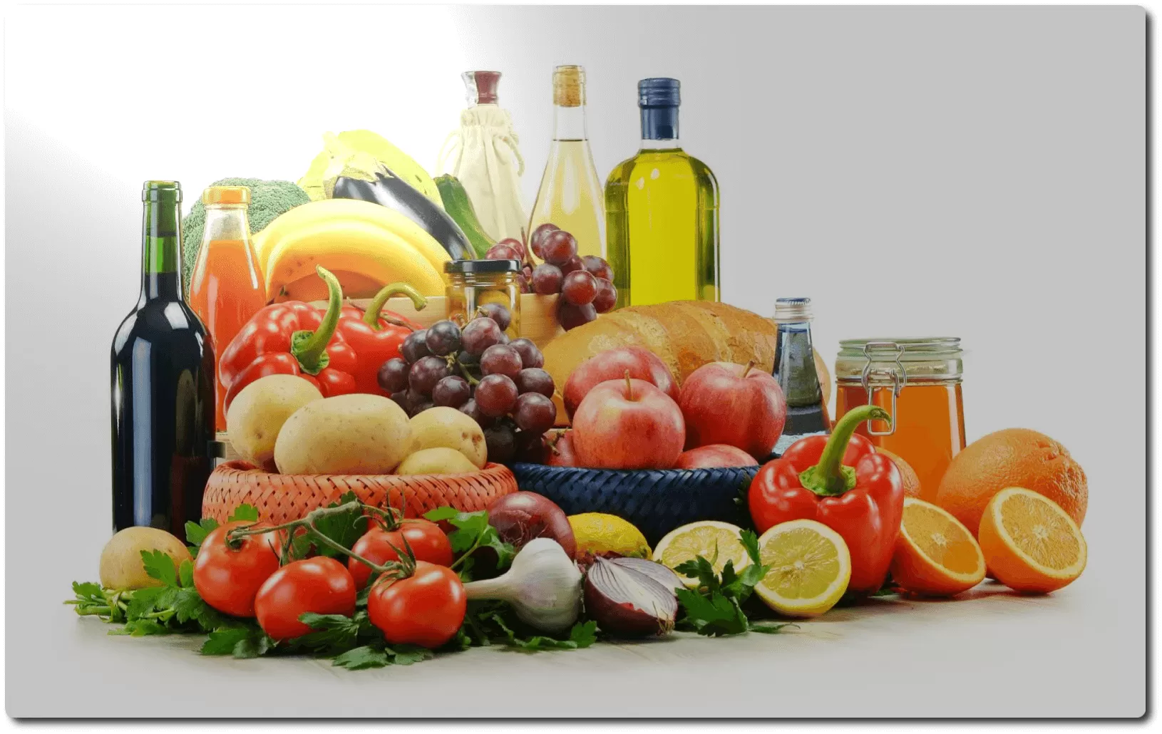 La dieta mediterránea es saludable.