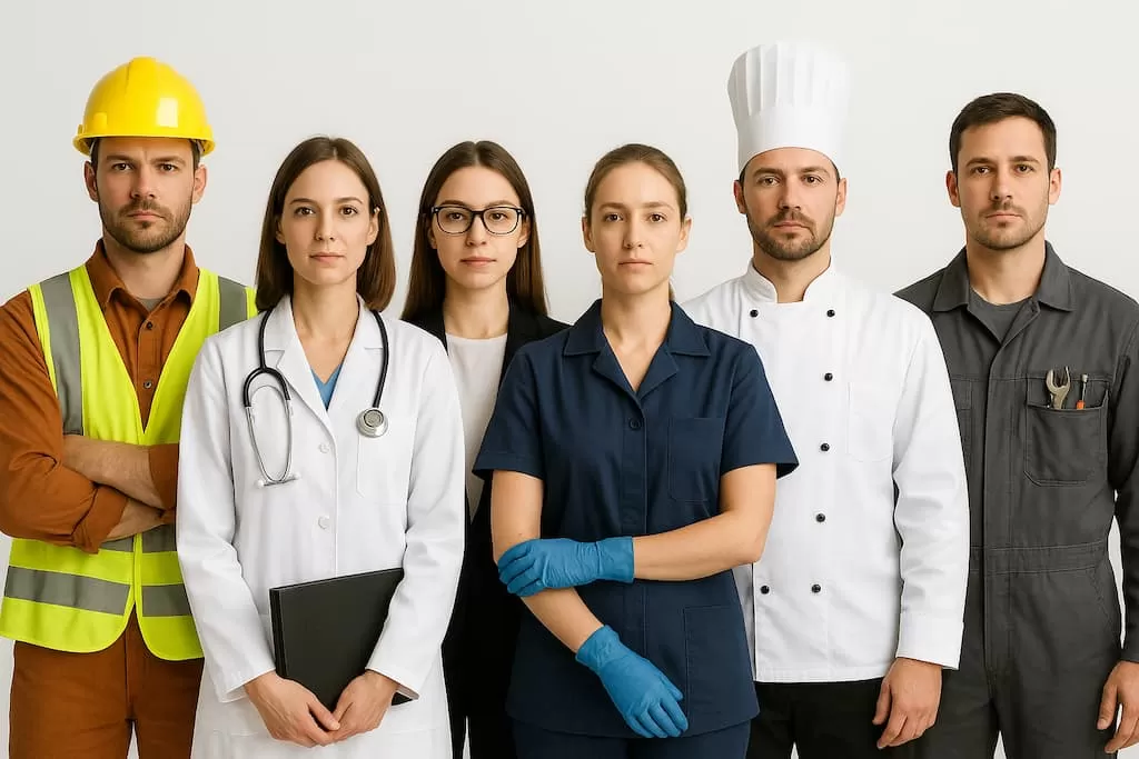 diferentes tipos de trabajadores necesitan prl 2025