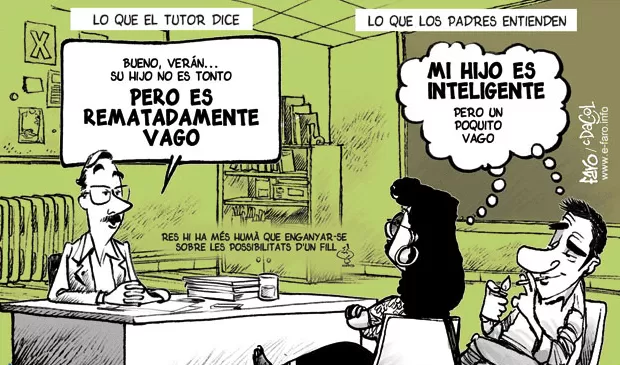 profesor frente a los padres
