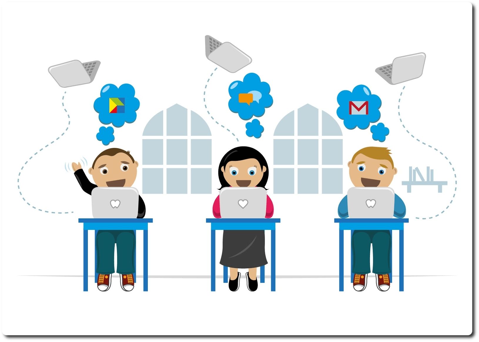 Educación a distancia sin acceso a internet